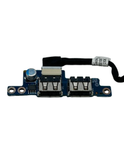 HP Compaq Precario C700 C740EM Laptop 2x USB Board with Cable DC02000FR00