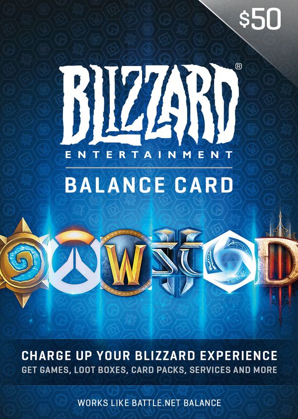 Battle.net Gift Card 50 USD Battle.net Key NORTH AMERICA