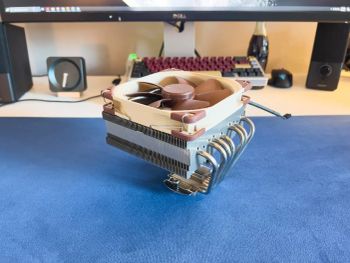 Noctua NH-C14S, Premium CPU Cooler with NF-A14 PWM 140mm Fan (Brown) ausintuvas