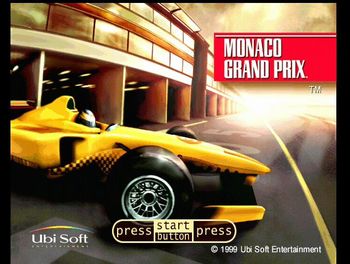 Monaco Grand Prix PlayStation