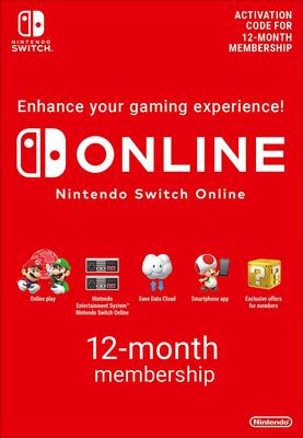 Nintendo Switch Online Membership - 12 Months eShop Key EUROPE Logo
