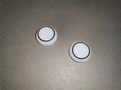 2x Pultelio analogų papildomos apsauginės gumos / caps'ai / stick'ų apsauga