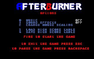 After Burner II SEGA Mega Drive