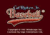 Cal Ripken Jr. Baseball SNES