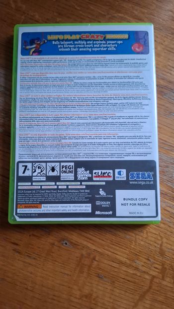 SEGA Superstars Tennis Xbox 360 for sale