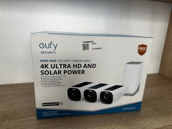Naujas 3 lauko kamerų komplektas EUFY S330 4k
