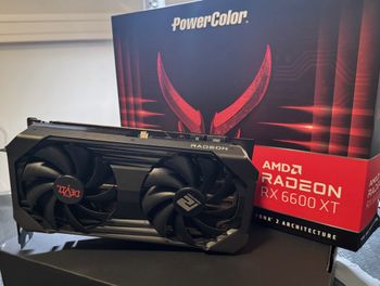Žaidimų vaizdo plokštė Powercolor RX 6600XT Red Devil 8GB GDDR6