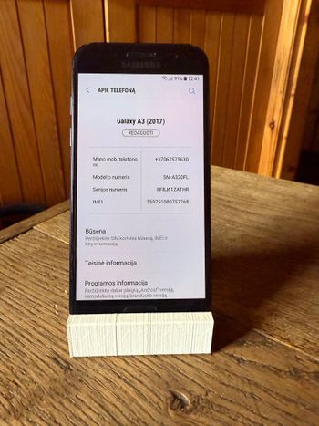 Get Samsung Galaxy A3 Black Sky (2017)