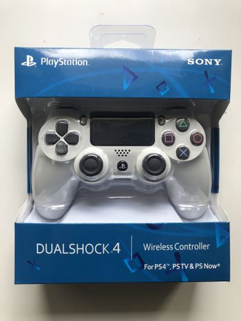 Manette Sony Sans Fil pour PS4 V2 | Crystal Blanc prix tunisie - Price.tn