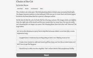 Choice of the Cat