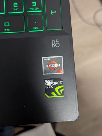 HP Pavilion Gaming 15 AMD Ryzen 5 3550H AMD GeForce GTX 1050 / 8GB DDR4 / 256GB NVME / 52.5 Wh / 802.11 ac / Shadow black