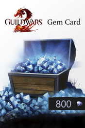 Guild Wars 2: 800 Gems Card Official website Key GLOBAL