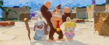 Mario + Rabbids Kingdom Battle Donkey Kong Adventure Nintendo Switch