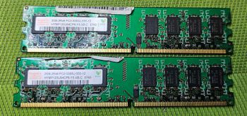 SK Hynix 4Gb (2 x 2GB) PC2-5300U-555-12 