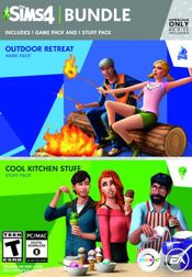 Buy The Sims 4 Bundle Pack: Outdoor Retreat and Cool Kitchen Stuff Pack (DLC) Origin Key GLOBAL