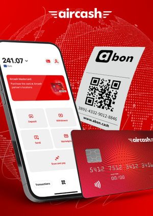 Aircash A-bon Mastercard 5 EUR Voucher CROATIA