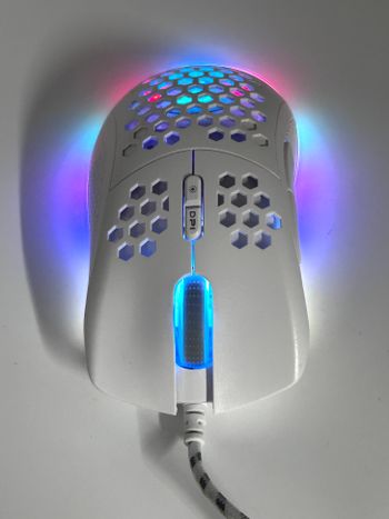 NOS M600 USB Laidinė Gaming Žaidimų Balta Pelė for sale