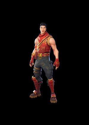 Fortnite - Crimson Scout Outfit (DLC) Epic Games Key GLOBAL