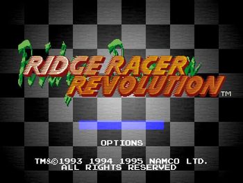 Ridge Racer Revolution PlayStation