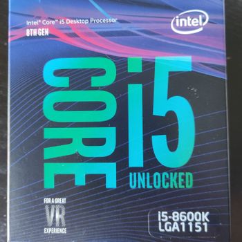 Intel Core i5-8600K 3.6-4.3 GHz LGA1151 6-Core CPU