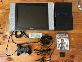 Playstation 2, Black, 8MB
