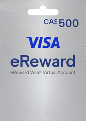 The Visa eReward 500 CAD Voucher CANADA