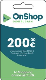 OnShop 200 EUR Voucher ITALY