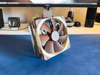 Noctua NH-C14S, Premium CPU Cooler with NF-A14 PWM 140mm Fan (Brown) ausintuvas