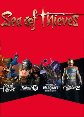 Sea of Thieves 2025 Edition Scarlet Stack Sails Pack (DLC cover
