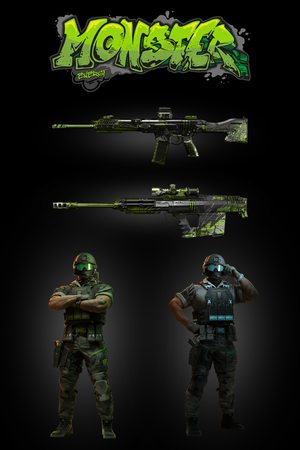 Call of Duty: Modern Warfare 4 Exclusive Monster Energy Full Set Pack (DLC) (PS4/PS5/XBOX ONE/XBOX SERIES X/PC) Official Website Key GLOBAL