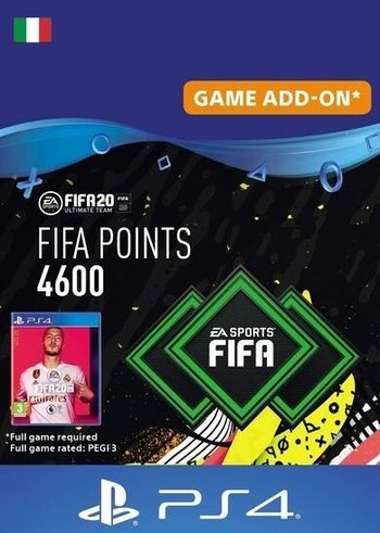 FIFA 20 - 4600 FUT Points (PS4) PSN Key ITALY