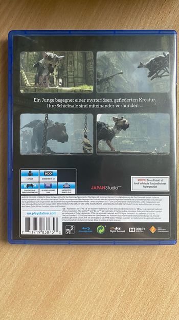 The Last Guardian PlayStation 4