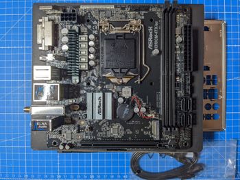 ASRock H310CM-ITX/ac Intel H310 Mini ITX DDR4 LGA1151 1 x PCI-E x16 Slots Motherboard