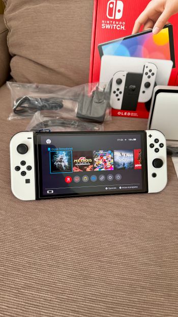 Buy Nintendo Switch OLED 64GB Baneada, Como nueva