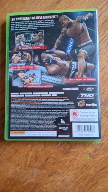 UFC 2009 Undisputed Xbox 360