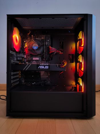 Žaidimų kompiuteris - ASUS GTX 1070ti su Intel i3-9100