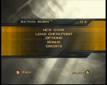 Batman Begins PlayStation 2
