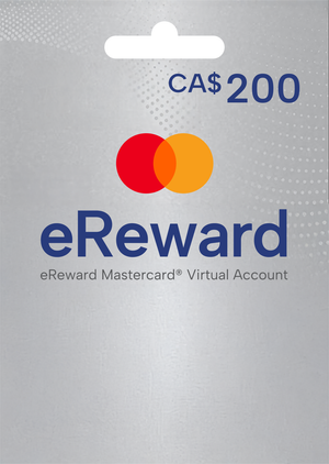 MasterCard eReward 200 CAD Voucher CANADA