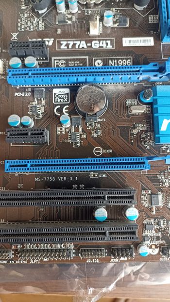 Buy MSI Z77A-G41 Intel Z77 ATX DDR3 LGA1155 2 x PCI-E x16 Slots Motherboard