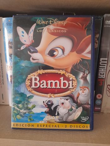 Pelicula dvd walt disney bambi 