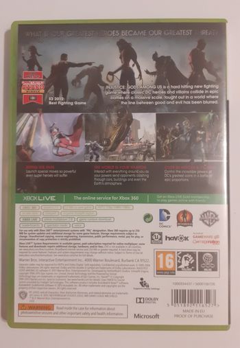 Injustice: Gods Among Us Xbox 360