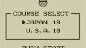 Golf Game Boy