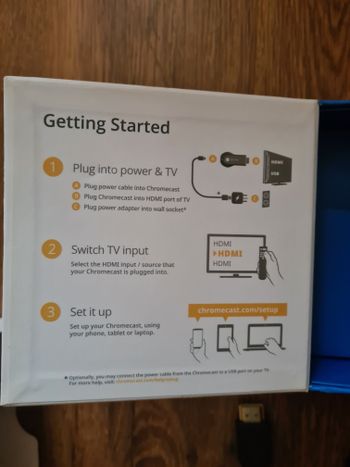 Get Chromecast 1-st generation