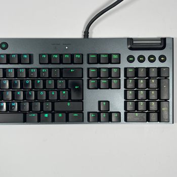 Logitech G815 LIGHTSYNC RGB Mechanical Gaming Keyboard with Low Profile Switches for sale