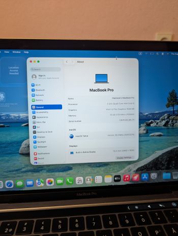 MacBook Pro 13" 2020 su touchbar