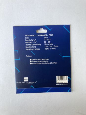 Thermalright Extreme Odyssey Thermal Pad 120x120x1.5mm termopadai