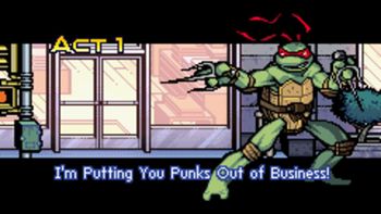 TMNT Game Boy Advance