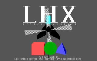 LHX Attack Chopper SEGA Mega Drive