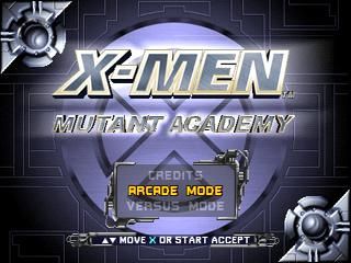 X-Men: Mutant Academy PlayStation