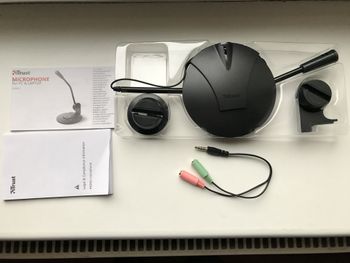 Mikrofonas Trust 21674, juoda